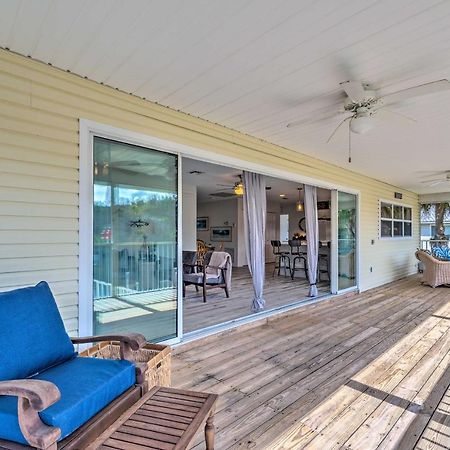 Withlacoochee River House With Dock And Kayaks! Yankeetown Eksteriør bilde