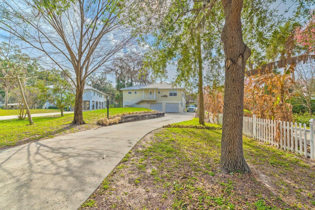Withlacoochee River House With Dock And Kayaks! Yankeetown Eksteriør bilde